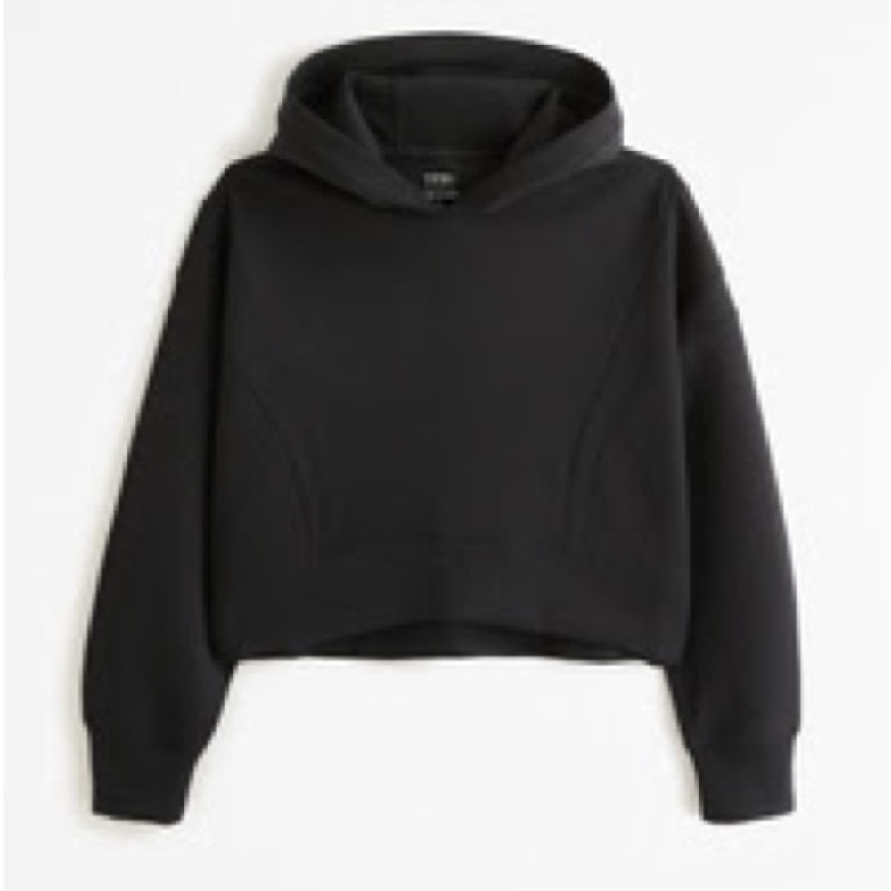 Abercrombie & Fitch YPB NeoKnit cropped pullover hoodie